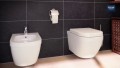 Grohe Euro Ceramic perem nélküli kompakt (rövidített) fali WC, tapadásmentes és antibakteriál