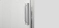 Wellis Premier 90 cm zuhanyajtó két fal közé, 1 tolóajtóval, átlátszó üveggel + Easy Clean