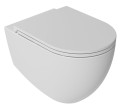 Sapho Isvea Infinity Rimless - perem nélküli fali WC, matt fehér