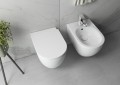 Sapho Isvea Infinity Rimless - perem nélküli fali WC, fényes fehér
