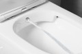 Sapho Paco PC1012RX monoblokk WC bidézuhannyal, perem nélküli, alsó-hátsó kifolyású, tartál
