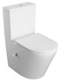Sapho Paco PC1012RX monoblokk WC bidézuhannyal, perem nélküli, alsó-hátsó kifolyású, tartál