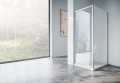 Niagara Wellness Silvio+Vico 80x80 cm szögletes zuhanykabin