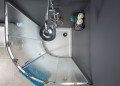 Niagara Wellness Lotus Grad 80x80 cm íves zuhanykabin, intim üveggel