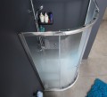 Niagara Wellness Lotus Grad 80x80 cm íves zuhanykabin, intim üveggel