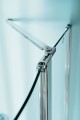 Sapho Zoom Line 90x90 cm jobbos íves zuhanykabin, átlátszó üveggel, króm profillal