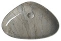 Sapho Dalma 58,5x39 cm pultra tehető mosdó, szürke márvány színben MM213
