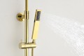Sapho Dakar zuhanyoszlop termosztátos csapteleppel zuhanyszettel, arany SZ139