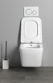Sapho Porto Rimless - perem nélküli fali WC bidézuhannyal, csapteleppel együtt PZ102RX