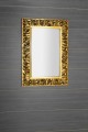 Sapho Zeegras tükör fa kerettel, 70x100 cm, arany IN448