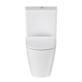 Duravit D-Neo Rimless - perem nélküli monoblokk WC + alsó vízbekötésű tartály SZETT