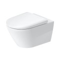 Duravit D-Neo Rimless - perem nélküli fali WC, Durafix (láthatatlan) rögzítéssel