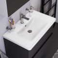 Duravit D-Neo 80x48 cm bútorba építhető vagy falra szerelhető mosdó