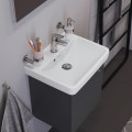 Duravit Durastyle No.1 50x40 cm bútorba építhető vagy falra szerelhető mosdó, kézmosó