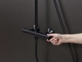 Hansgrohe Vernis Blend Showerpipe 200 1 jet zuhanyrendszer, termosztátos csapteleppel, matt fekete