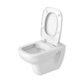 Duravit D-Code Rimless - perem nélküli fali WC + lecsapódásmentes WC ülőke SZETT
