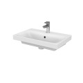 Cersanit Moduo Slim 60 cm fürdőszobabútor + kerámia mosdó szett, fényes fehér színben