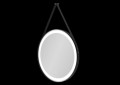 Arezzo Design LED kerek okos tükör, 60 cm, fekete AR-3055