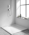 Arezzo Design Stone 90x90 cm kőhatású, lapos, csúszásmentes öntöttmárvány zuhanytálca, 4 s
