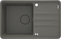 Deante Momi 78x50 cm gránit mosogató, 1 medence + csepegtető, 5 színben: metallic graphite, meta