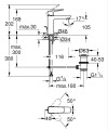 Grohe Cubeo mosdócsaptelep, M méret, húzórudas leeresztővel 1017492430