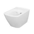 Cersanit City Square perem nélküli fali WC + lecsapódásmentes WC ülőke SZETT  S701-405