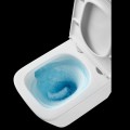 Invena Florin perem nélküli fali WC, Vortex - QFS öblítő technikával + Soft close, lecsapódá