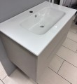 Savini Comfort 80 fürdőszoba alsó bútor + kerámia mosdó Intonaco Almond színben 80 cm