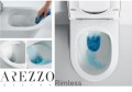 Arezzo Design Ohio Rimless, perem nélküli fali + Ohio Slim Soft close, lecsapódásmentes WC ülő