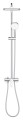 Grohe Tempesta System 250 Cube szögletes zuhanyrendszer, egykaros csapteleppel 26692001