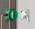 Hansgrohe Logis falsík alatti 2 funkciós zuhany és kádcsaptelep (látszó rész) 71405000