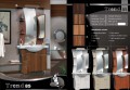 Guido Trend 85 komplett fürdőszoba bútor, tükrös felső résszel, mosdóval, 8 választható sz