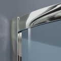 Radaway Projecta 90x90 cm íves zuhanykabin, átlátszó üveggel, króm profillal