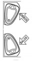 Ravak LoveStory II. aszimmetrikus akrilkád előlap, jobbos vagy balos kivitelben + Panelkit előlap