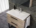 Tboss Milano 60 alsó fürdőszobabútor 2 fiókkal, mosdóval, 34 színben választható