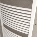 Lazzarini Sanremo íves, fehér, 690x500 mm törölközőszárító radiátor