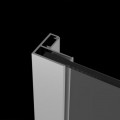 Radaway Torrenta KDJ 80Bx100J cm szögletes, aszimmetrikus zuhanykabin, nyílóajtóval, átlátszó