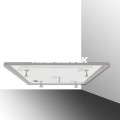 Roltechnik Flat Kvadro 80x80x8,5 cm szögletes, akril zuhanytálca + zuhanytálca előlap 8000118 +
