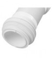 Flexibilis WC bekötő, hossza állítható 230-470 mm