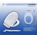 MKW Mars WC ülőke, Easy lock zsanérral S222T010
