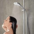 Hansgrohe Croma Select E Vario-Unica fehér-króm zuhanyszett 65 cm-es zuhanyrúddal és szappantart