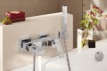 Grohe Eurocube kádtöltő csaptelep  + Euphoria Cube Stick zuhanyszettel 23141000