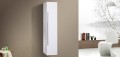 Wellis Almeria fali, magas fürdőszobabútor, fényes fehér színben