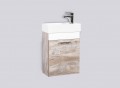 Guido Start Mini Korfu 40 cm fali kis fürdőszobabútor kézmosóval